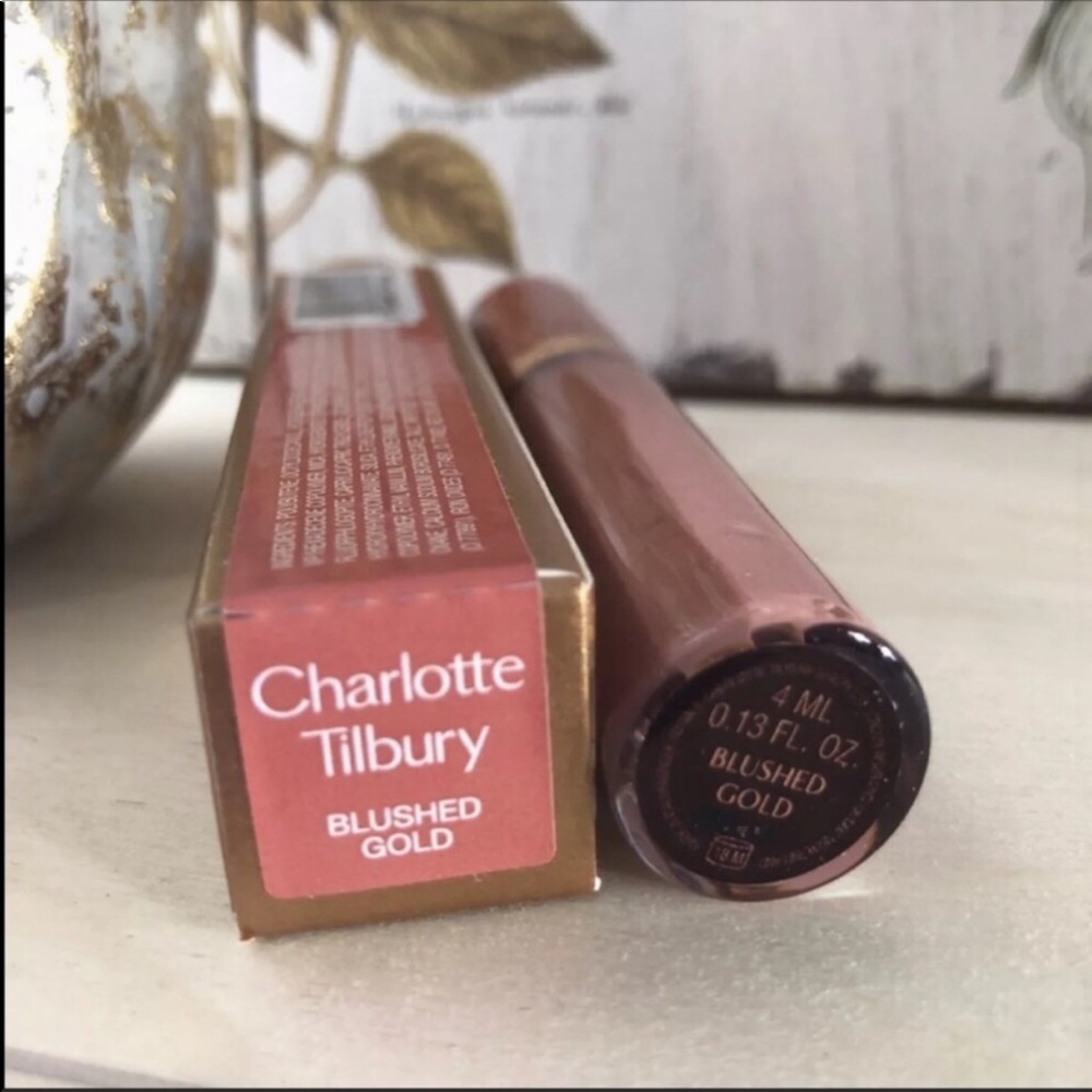 CHARLOTTE TILBURY Jewel Lips  • BLUSHED GOLD • Full Size • LIMITED EDITION! - Picture 6 of 7